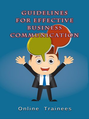 cover image of Guidelines For Effective Business Communication
